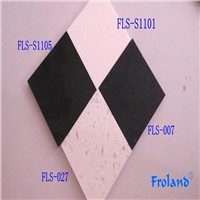 pure white and black quartz stone for vanity and kitchen coutertop