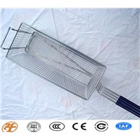 stainless steel chicken fry mesh basket