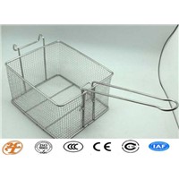 stainless steel safety kitchen mesh basket