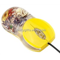water/oil wired usb optical mouse