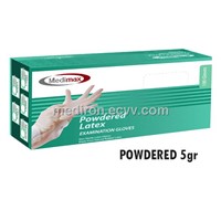 Medimax Latex Powdered Examination Gloves 5.0gr