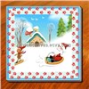 20cm*20cm Square glass coasters slip resistant cup coasters custom available