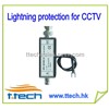 Lightning protection device for CCTV security Camera with BNC connector
