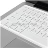 white silicone laptop keyboard cover skins guard for Macbook Retina