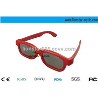 linear polarized 3d glasses with frame