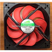 12cm red cooling fan