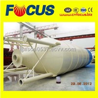 50t Q235 steel welded cement silo for concrete batching plant