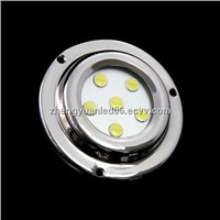 6w marine led underwater light for boat and pool