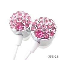 Crystal Stereo Earphones-Earbuds for iphone Ipad