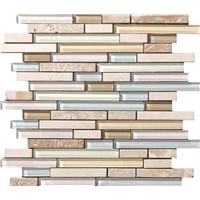 Glass Mix Stone Mosaic(YA3038)