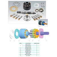Hydraulic piston pump parts for Eaton 3331