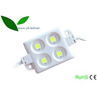 Injection Plastic SMD 5050 4 Led 5533 Modules Yellow/Green/Red/Blue/White/Warm White IP67 DC12V