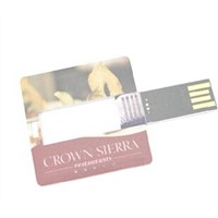 Mini credit card USB flash drive