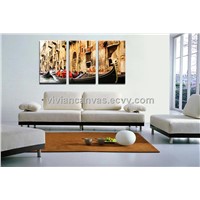 Mordern canvas painting 3 panel custom available hot selling paintings
