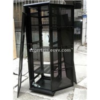 Network Server Cabinets, Made of SPCC Quality Cold Rolled Steel