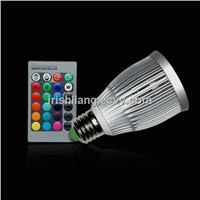 Popular style LED RGB spotlight bulb with CE&ROHS