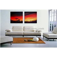 Wholesale large canvas prints photo prints on canvas for home decoration