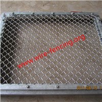 hot dipped galvanized or PVC coated chain link fence supplier