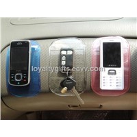 hot mobile phone non slip  mat with blister package and paper card