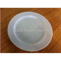White Plastic Plate