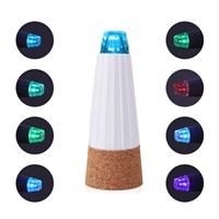 Party Decoration Cork Lighting Rechargeable USB LED Night lights, Multicolor Wine Bottle Lamps