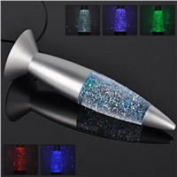 USB Multi Color Changing Lava LED Glitter Lava Lamp Party Mood Night Light For Indoor Christmas Decoration