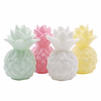 Creative Night Lights Pineapple Led Lamp Soft Silicone Toy Gift Light High Power Bright Desk Table Decor Night Lamp