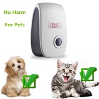 Electronic Multi-Purpose Ultrasonic Pest Repeller Reject Rat Mouse Repellent Anti Mosquito Killer Rodent Bug Reject Ect On Sale