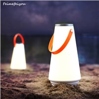 Feimefeiyou Creative Lovely Portable Outdoor LED Night Light USB Rechargeable Touch Dimmer Table camping light best gift