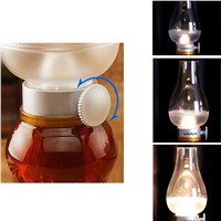 USB Charging LED Kerosene Lamp Adjustable Night Light Bedside Lamp Retro Vintage Blowing Control Candle Light