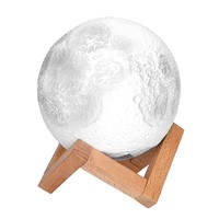 iTimo 3D Moon Night Light Birthday Valentines Gift Table Desk Lamp Magical Moonlight USB Rechargeable Indoor Lighting