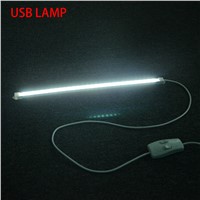 USB LED Night Light 5V 3 Modes Dimmable Flexible Reading Lamp For Notebook Laptop Computer Desktop PC Keyboard Lighting