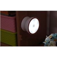 IR Motion Sensor LED Night Light Smart Human Body Induction Nightlight USB Rechargeable Home Closet Cabinet Toilet Camping Lamp