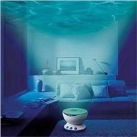 Creative Music Ocean Waves USB Automatic Projector LED Night Light Bedside Lamp