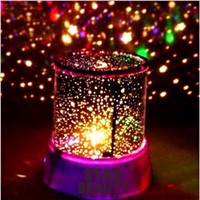 Romantic Star Moon Sky Projector LED Starry Night lights Projector Luminaria Battery USB Table Night Lamp For Children Baby