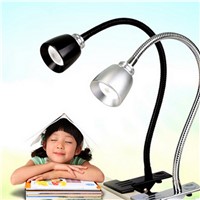 Hot USB Fan Flexible LED Light Desk Lamp With Clip for Laptop PC Computer Black Gadgets Low Power Consumption
