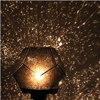 3 Colors Creative Revolving Lamp Star Projector Night Light Present Romantic Cosmos Sky Laser  Master Children Starry Christmas