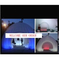 Advertising Inflatable Tent with LED Colorful Lights for Uutside Good Atmosphere with Blower