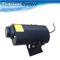 20W Pattern Rotary Linear (Swing) Scan LED Advertising Logo Projector Light (1 Light + 1 Two Colors Film)