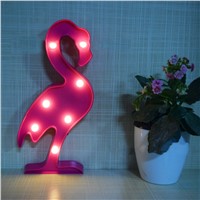 Luminary 3D LED Flamingo Lamp Pineapple Cactus Clouds Nightlight Romantic Light Table Lamp For Christmas Decorations Home Decor