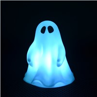 Novelty Halloween Party Decor Mini Ghost/Skeleton Night Lamp Night Light Children Bedroom Nursery Room