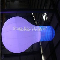 2017 Fashion inflatable light bulb,inflatable light bulb with factory price for sale(2.5m)(Diameter)