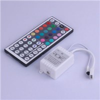 Low voltage 12 v LED lights with 24 key 44 key controller 5050 article 3528 RGB light colorful module controller
