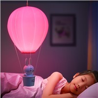 Jiaderui Novelty Dimmable Hot Air Balloon Lights LED Night Lights With Touch Switch USB Rechargeable Night Lamps for Kids Lights