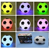 New Colors Changing football LED Night Light Decoration Candle Lamp Nightlight,great gift for kids