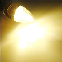 10PCS Bright  E27 LED Candelabra Crystal Candle Light Energy Saving Lamp AC 220V White Warm White Droplight Bulb CLH