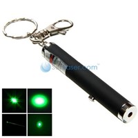 HIGH POWER 30MW 532NM GREEN LASER POINTER PEN WITH KEYCHAIN