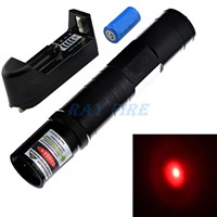 Promotion! 650nm 1000mW High power Red Laser pointer red beam laser Pen &amp;amp;amp; 16340 Battery &amp;amp;amp; Charger
