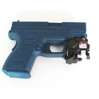 2 in 1 quick detachable pistol mounted led light with green laser sight combo