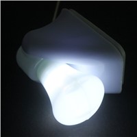 Wire LED Bulb Night Light Battery Self Adhesive Wall Portable Cabinet Lamp Night Light Mount House Decoration